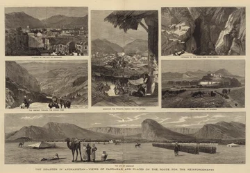 The Disaster in Afghanistan, Views of Candahar and Places on the Route for the Reinforcements